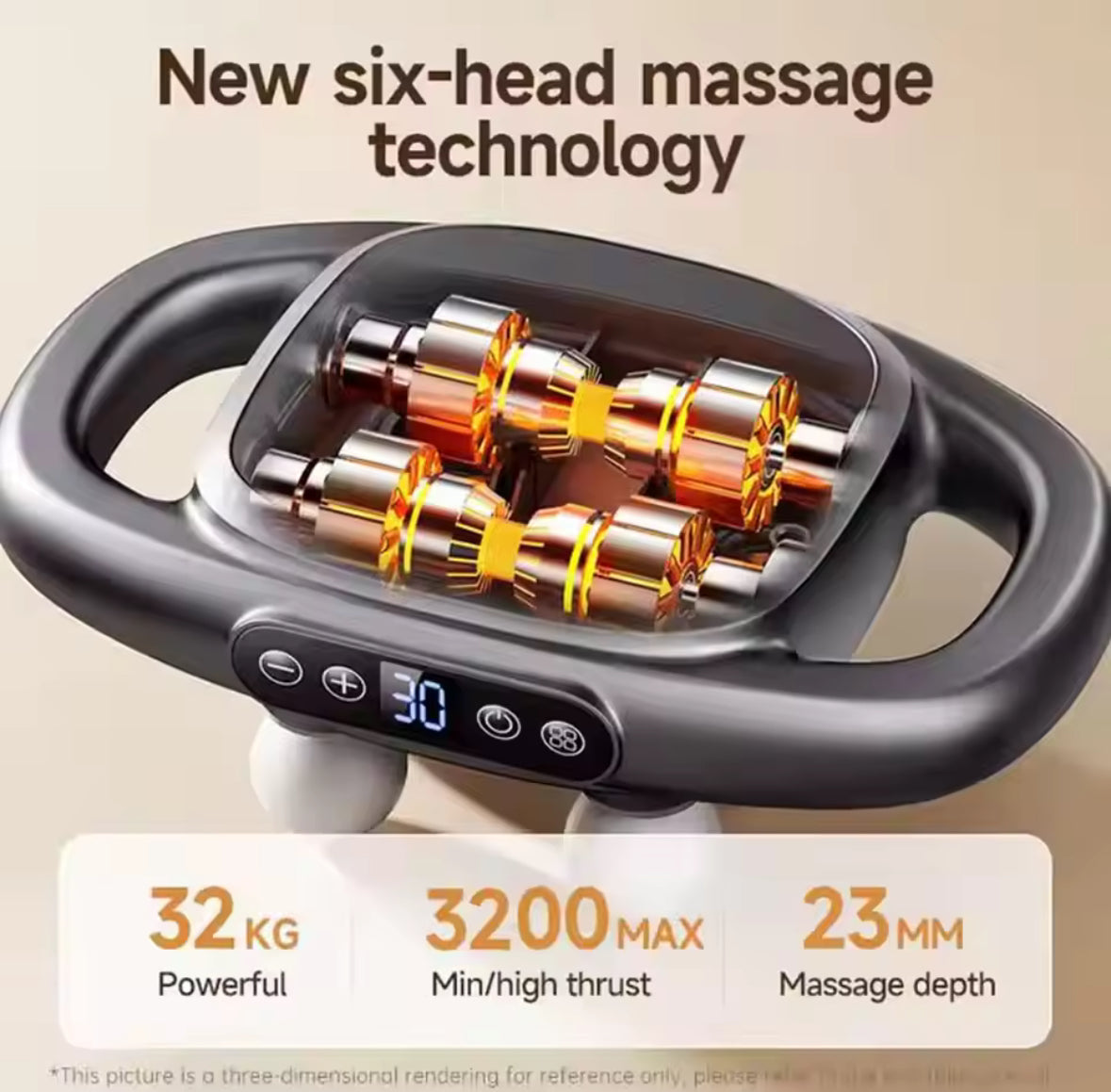 16 Head Massage Gun, Deep Tissue Massage Gun